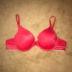 BRAND NEW Red Tommy Hilfiger Push-Up Bra!